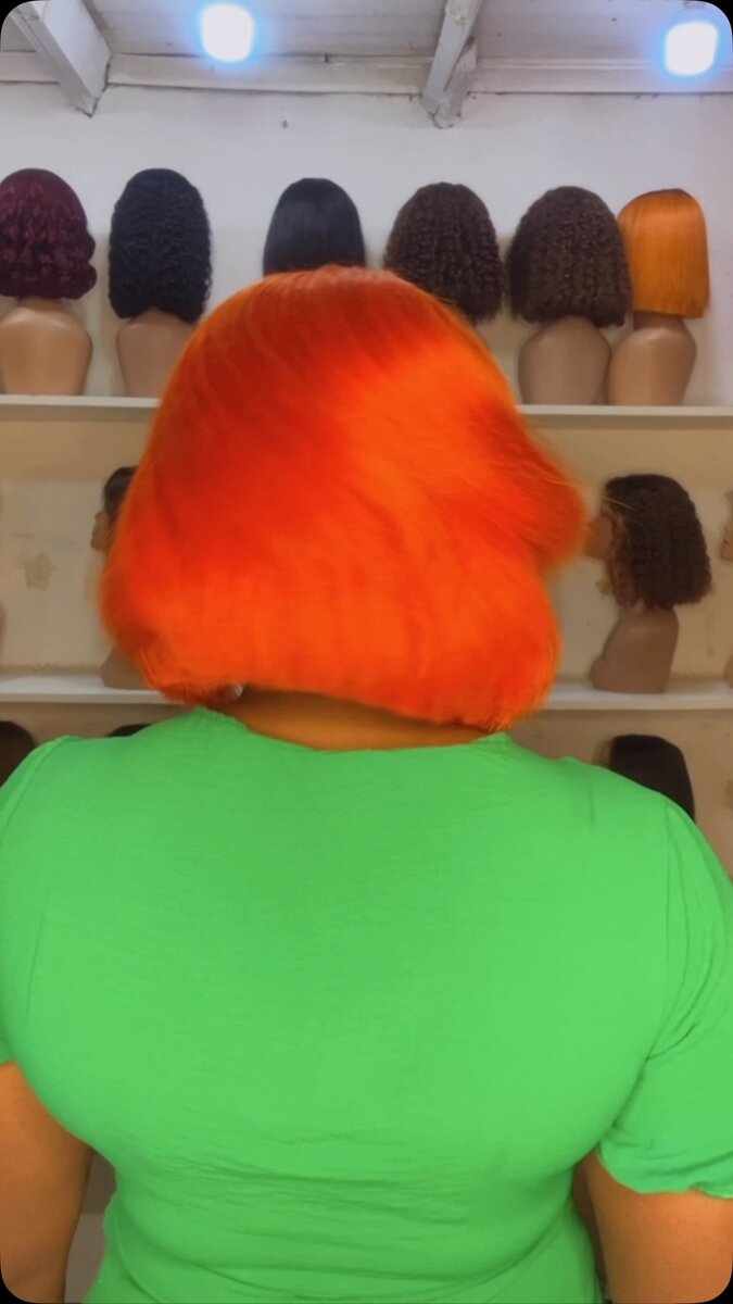 8”ginger Peruvian double drown 12a