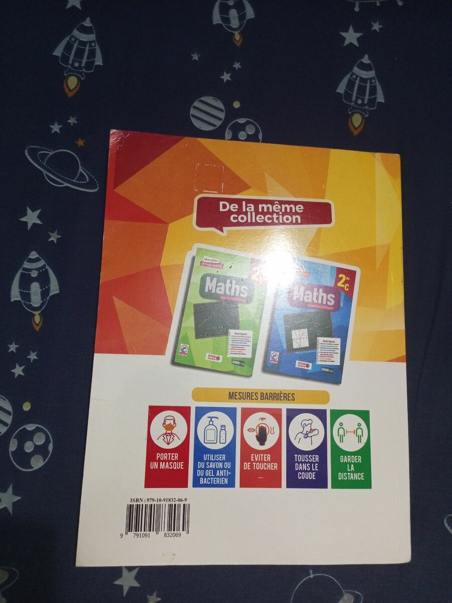 Cahier de Maths Tle D