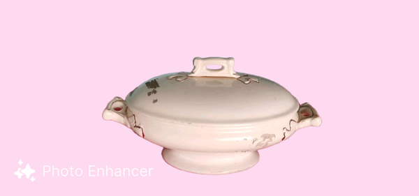 Soupière en céramique vintage