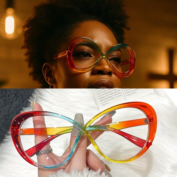 Lunettes Arc-en-ciel Élégantes