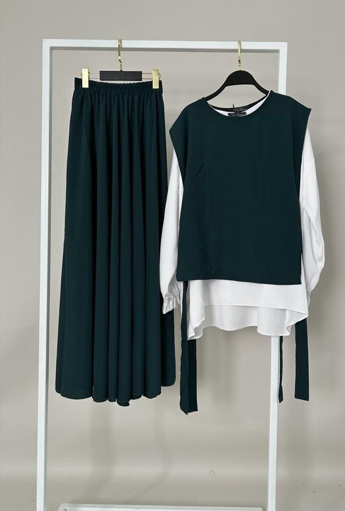 Ensemble Élégant Femme Hijab