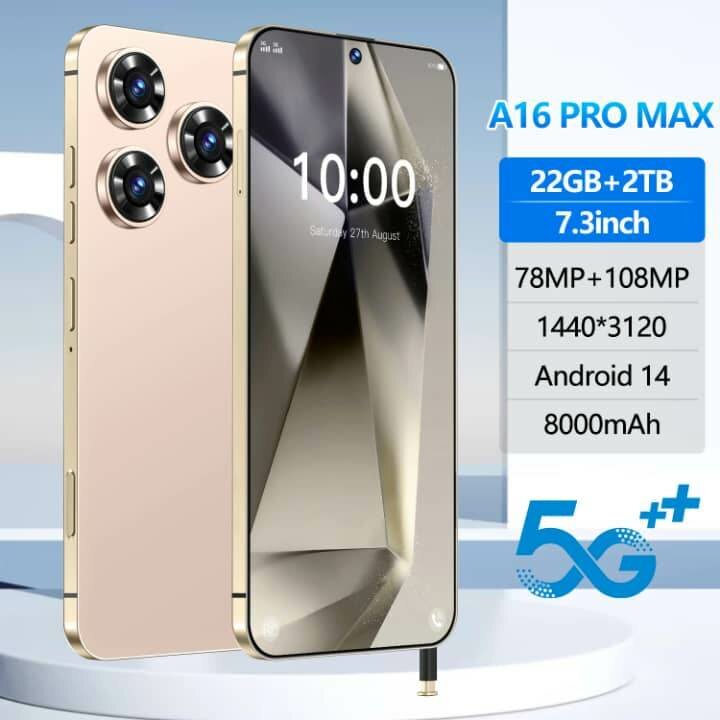Smartphone A16 Pro Max 5G