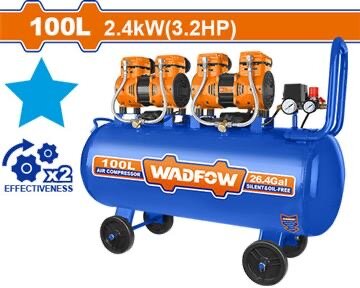 Compresseur d'air WADFOW 100L