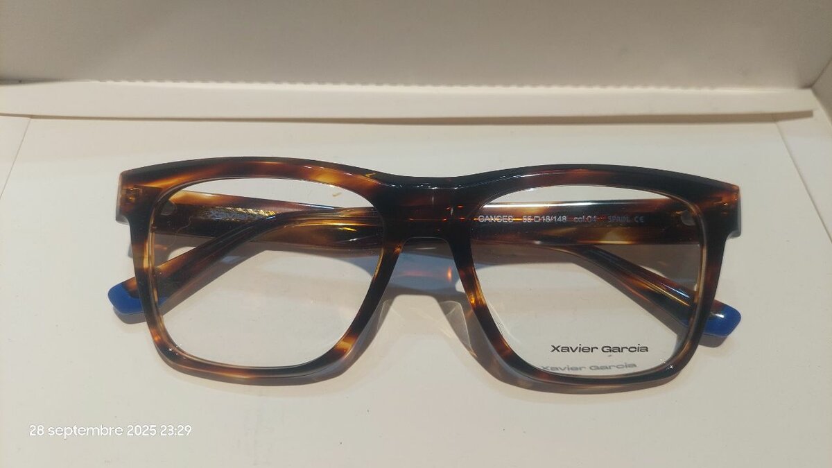 Lunettes Xavier Garcia Élégantes