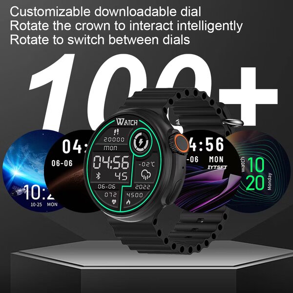GT9 Smartwatch - Advanced Features & Sleek Design