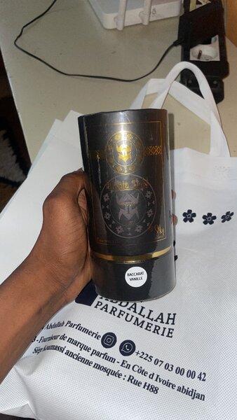 Parfum Baccarat Vanille Gold