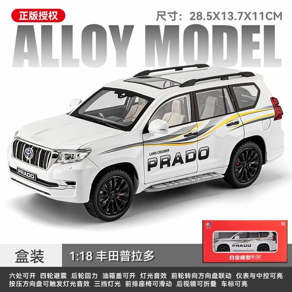 Model Car Toyota Prado 1:18