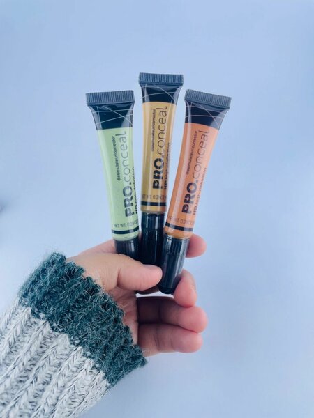 LA Girl Pro Conceal HD High Definition Concealer 3 pcs Orang