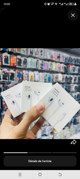 Écouteurs intra-auriculaires avec fil