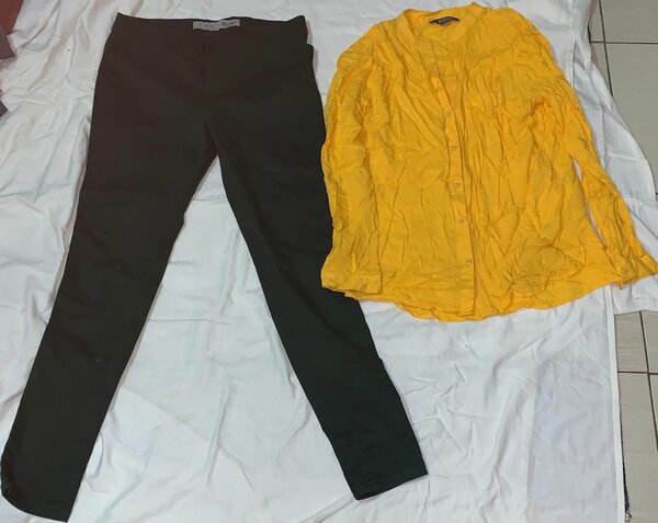 Ensemble vert et jaune