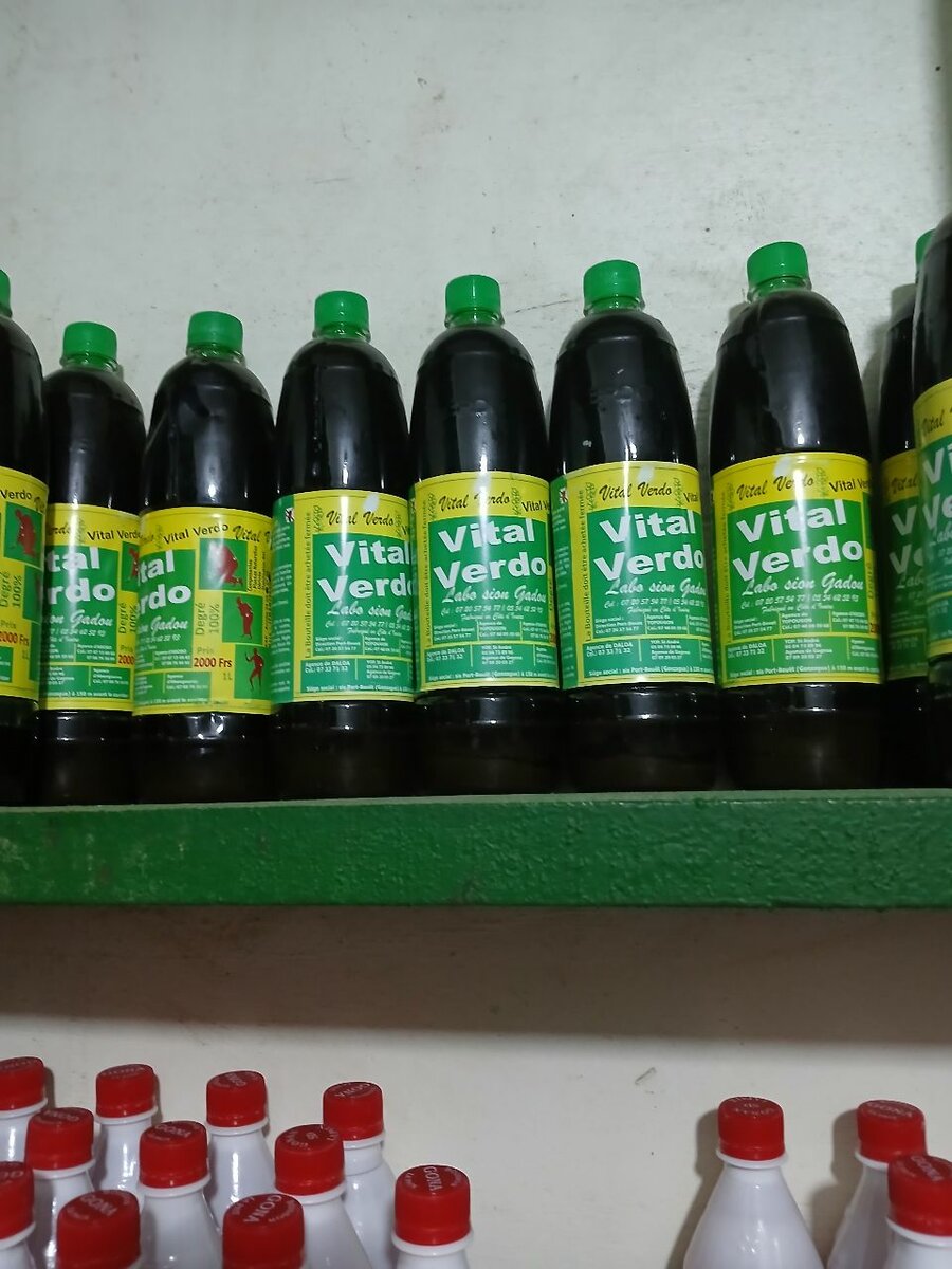 Boisson gona,  vital verdo , franko bitter