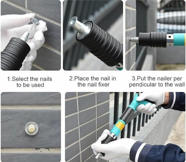 Cloueur pneumatique à une main