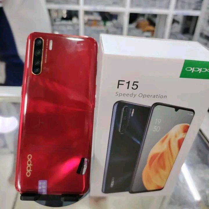 OPPO F15 Smartphone Rouge