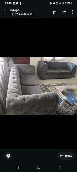 Second hand couches  in good condition