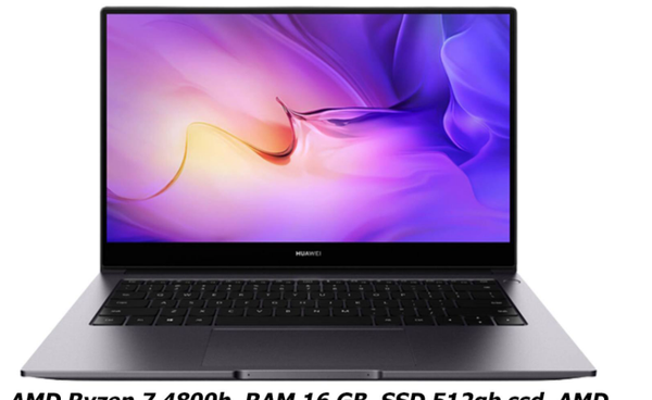 Новый ноутбук Huawei matebook d14