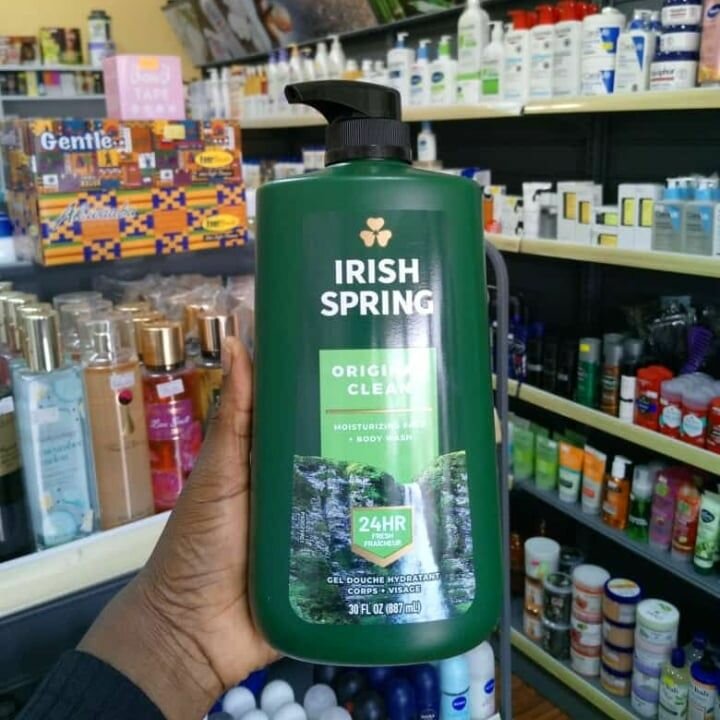Irish Spring Original Clean Body Wash Pump, 30 Oz