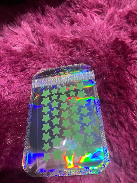Holographic Star Stickers