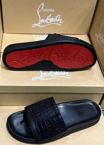 Sandales slides homme élégantes