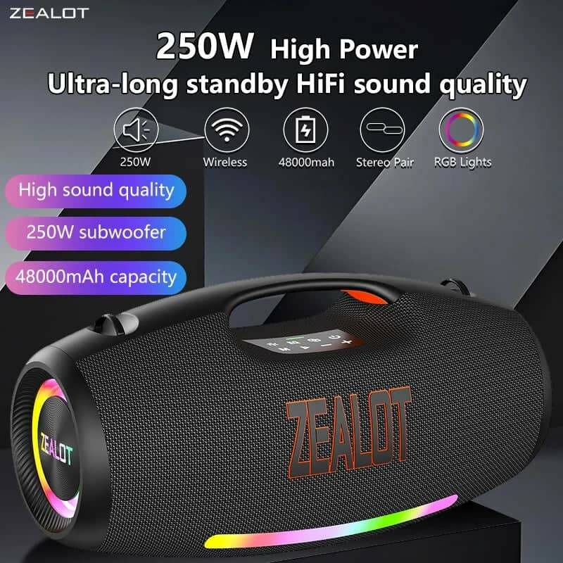 Enceinte Bluetooth Puissante 250W