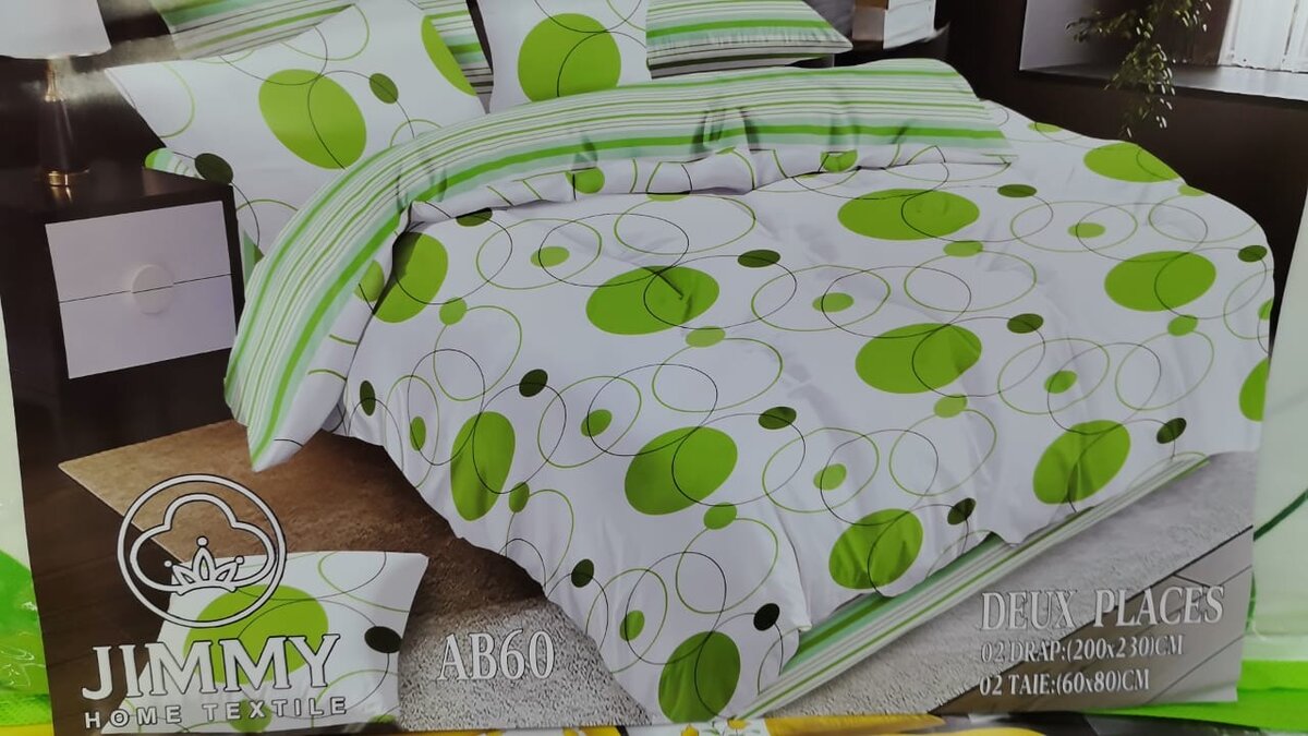 Parure de Lit Double JIMMY
