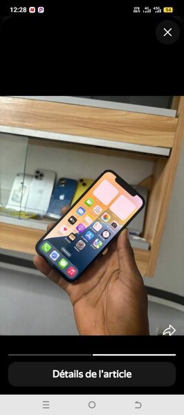 Smartphone moderne 128Go