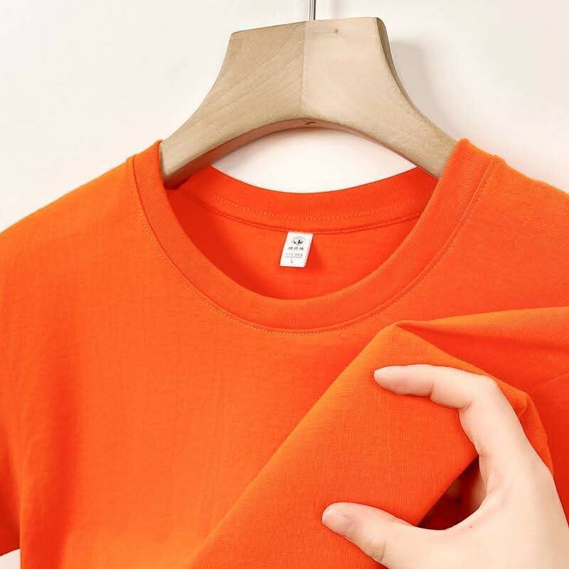 T-shirts colorés en coton