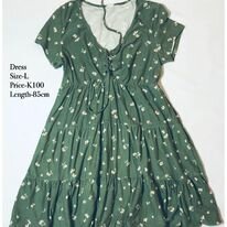 women's summer dress. colorful design