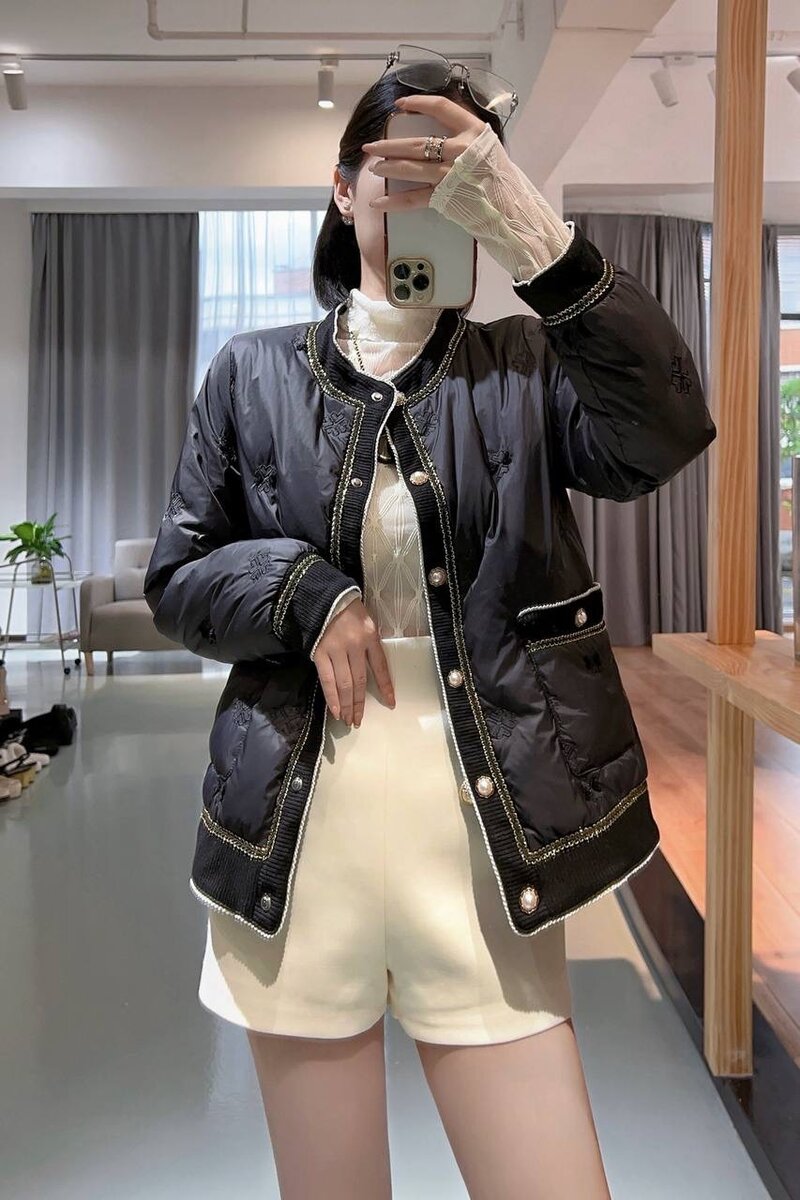 Стильные женские куртки: наполнитель 100% пух