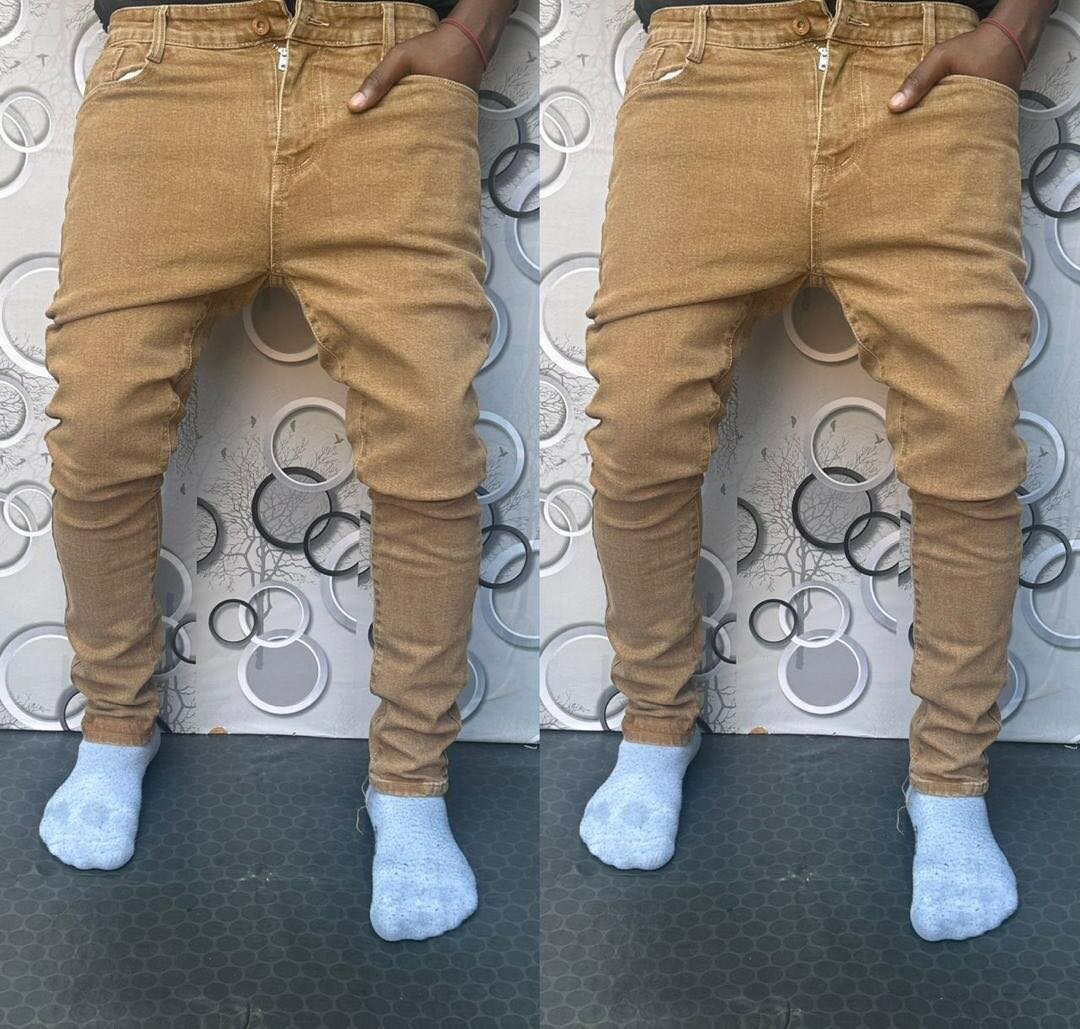 Jean slim décontracté homme