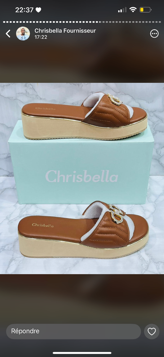 Mules Femmes à Plateforme Chrisbella