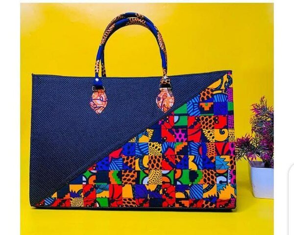 Sac à main en tissu africain