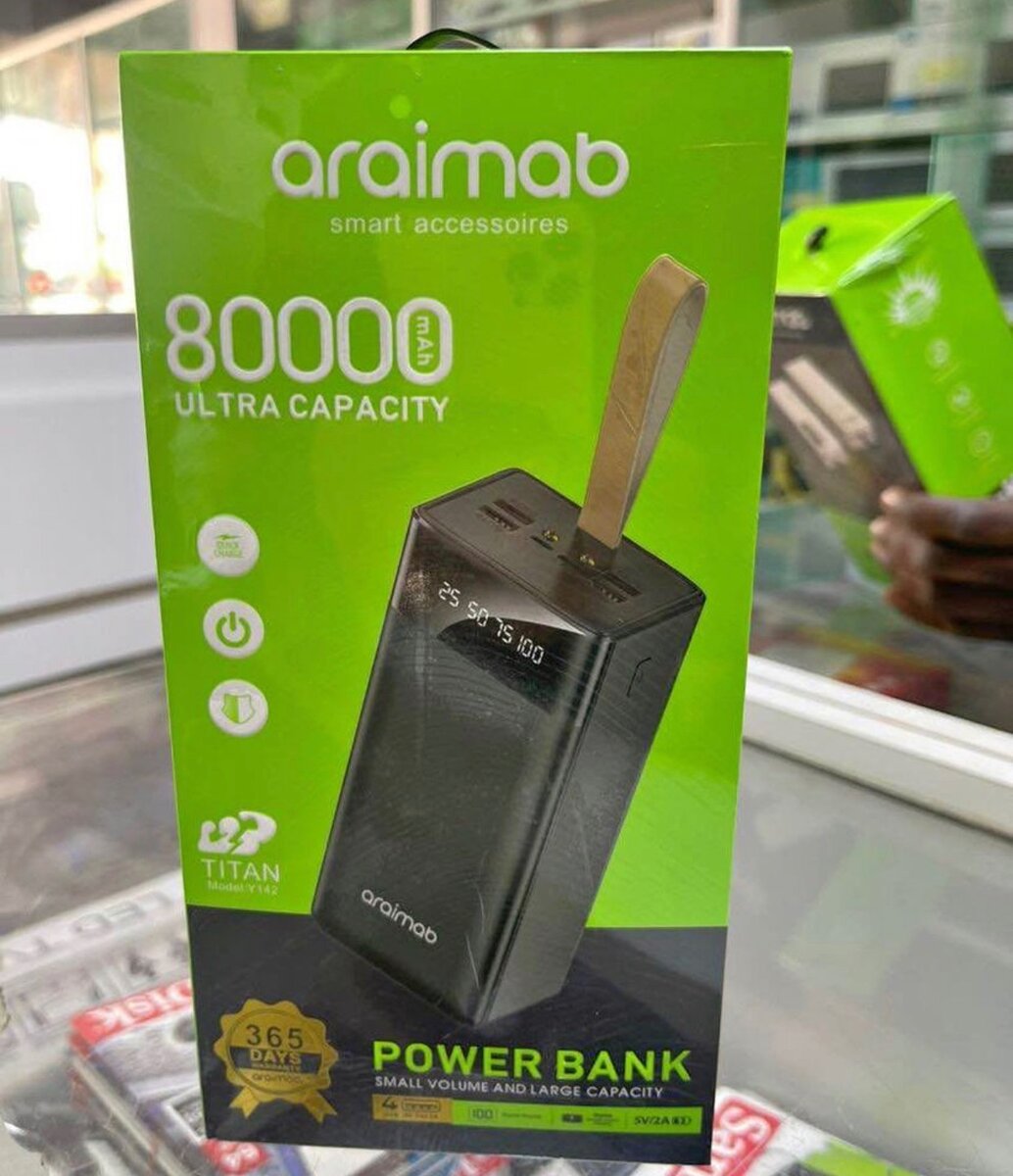 Power Banks 80,000 mAh