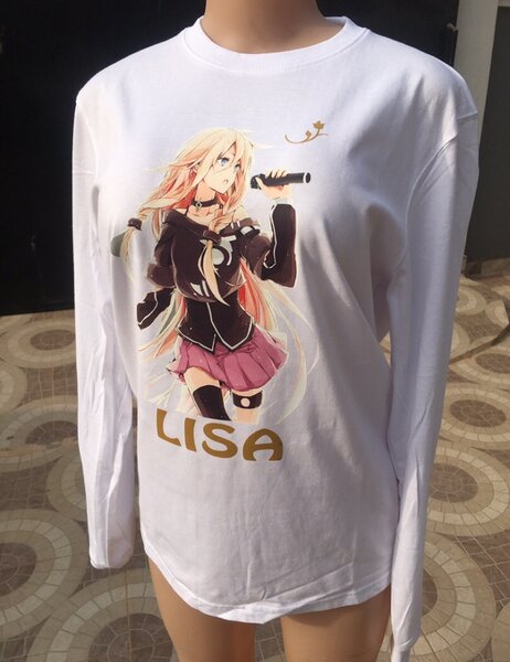 Scripted/Pictured Long sleeve Tee