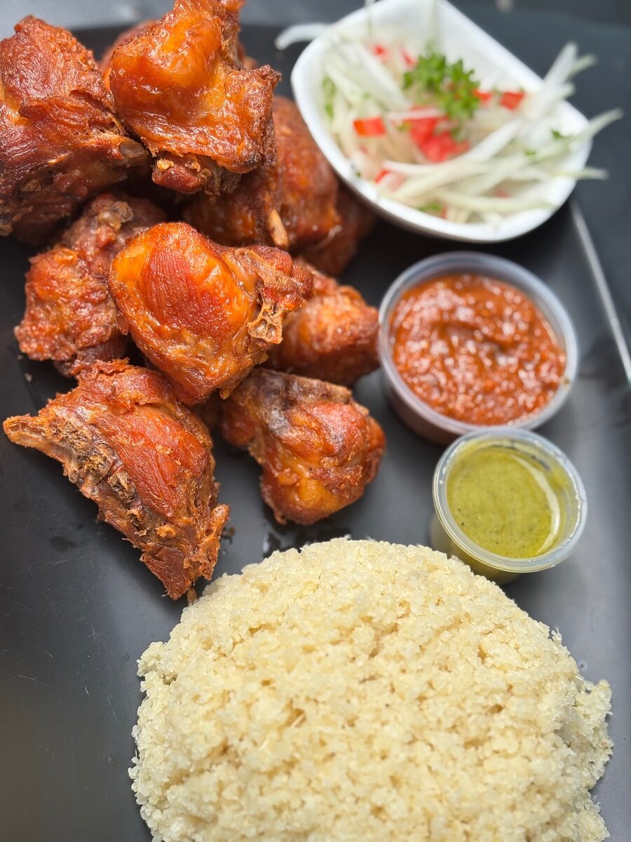 Plat de croupion de dinde