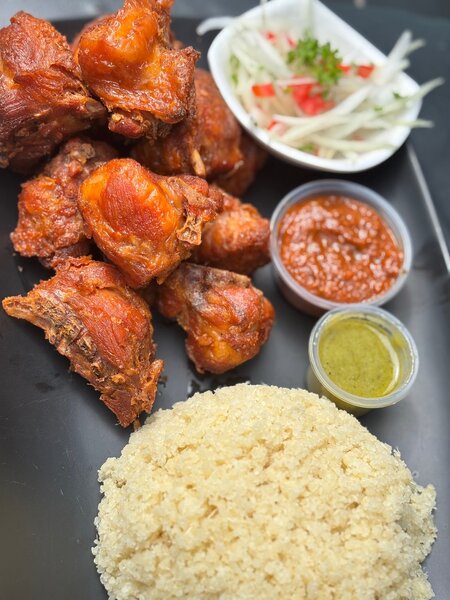 Plat de croupion de dinde