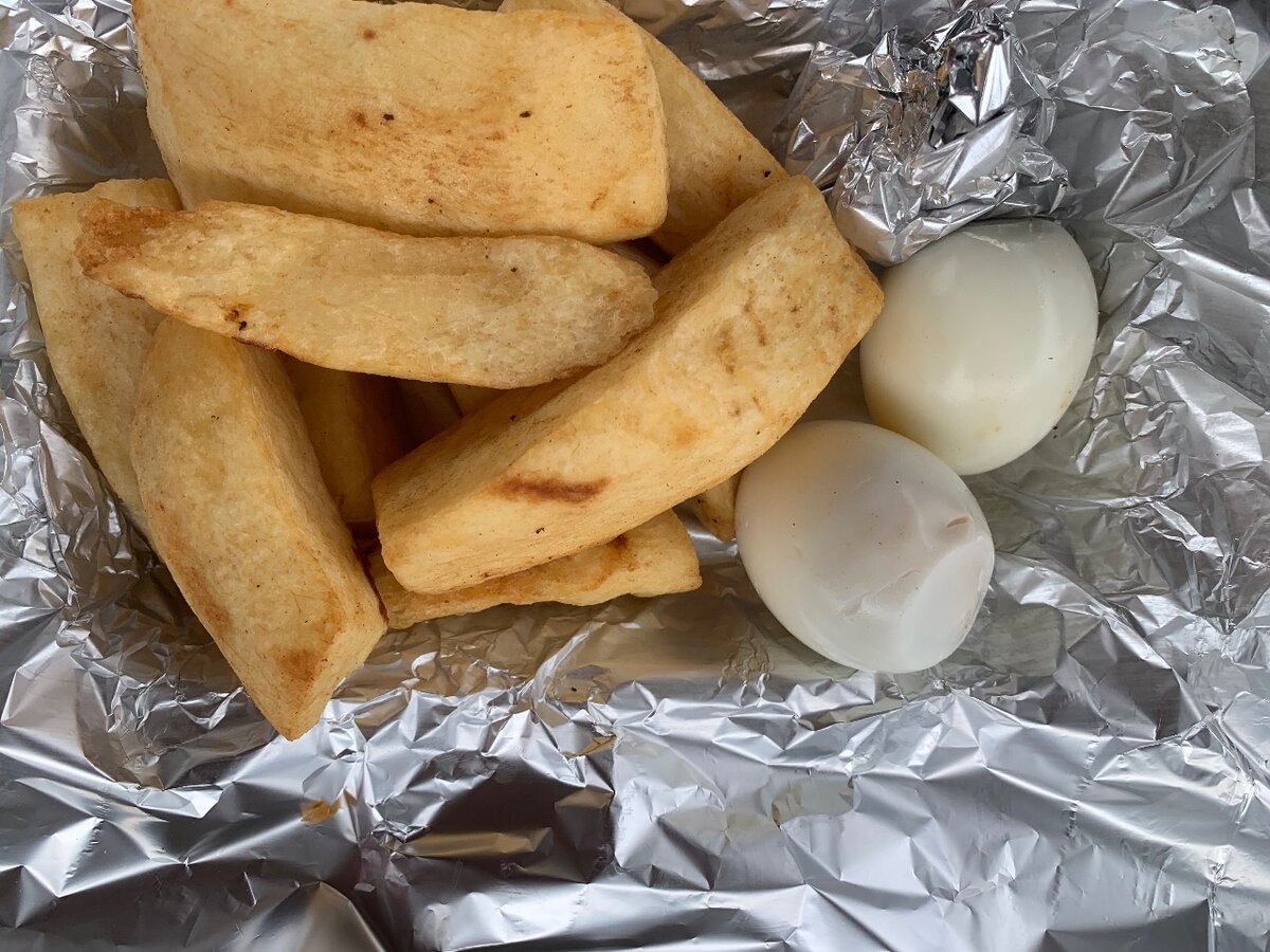 Délicieux Igname et Œufs