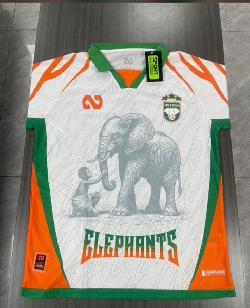 Maillot Élégant Éléphants