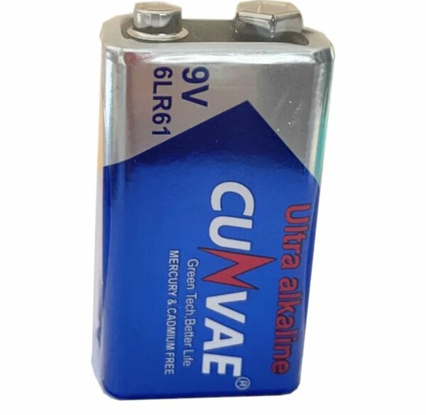 Pile alcaline 9V CUNVAE
