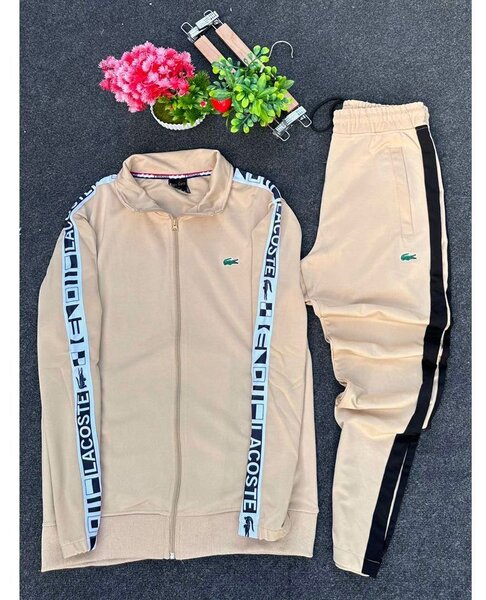 Survêtement Lacoste Beige