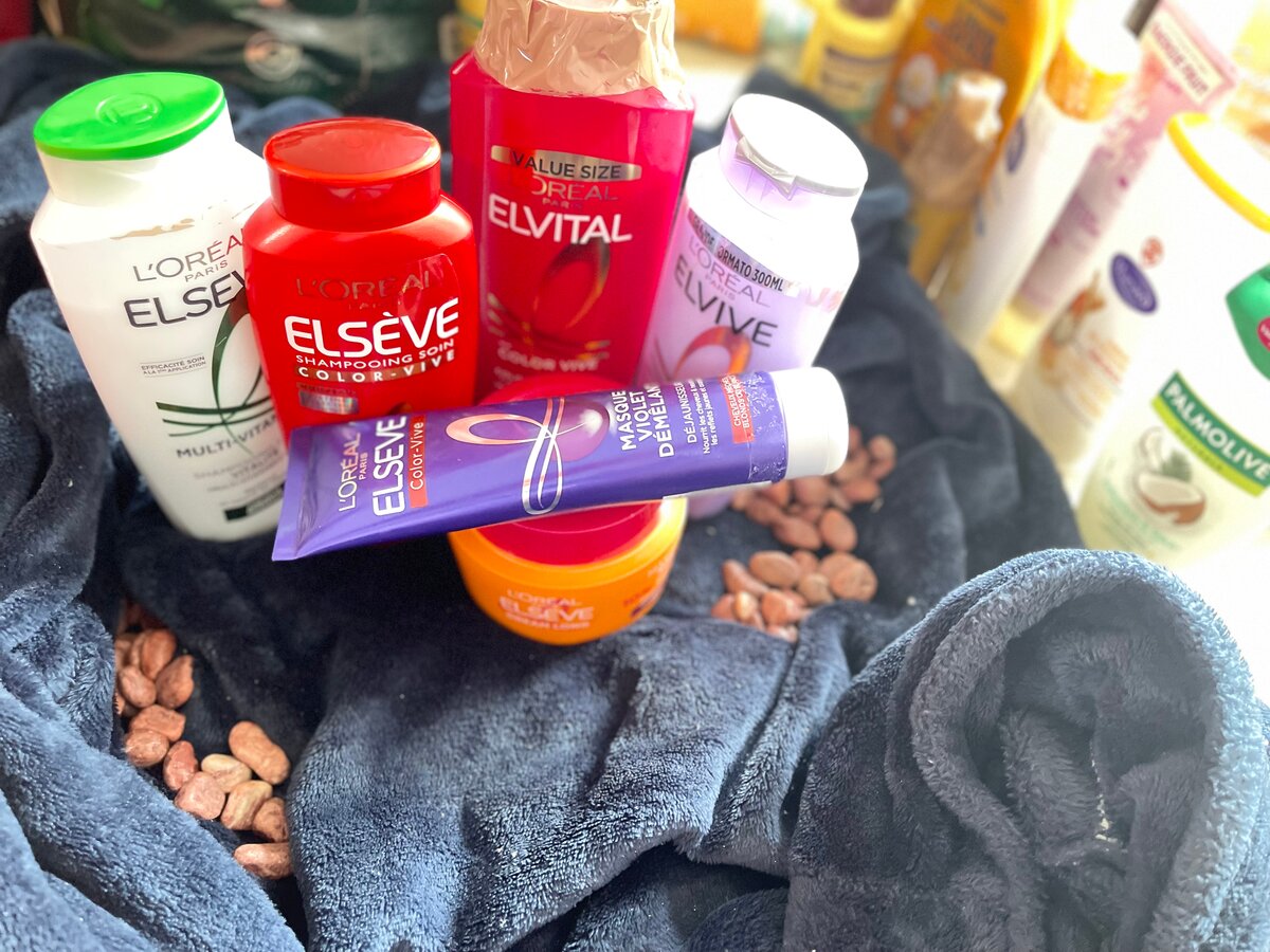 Kit de soins capillaires variés