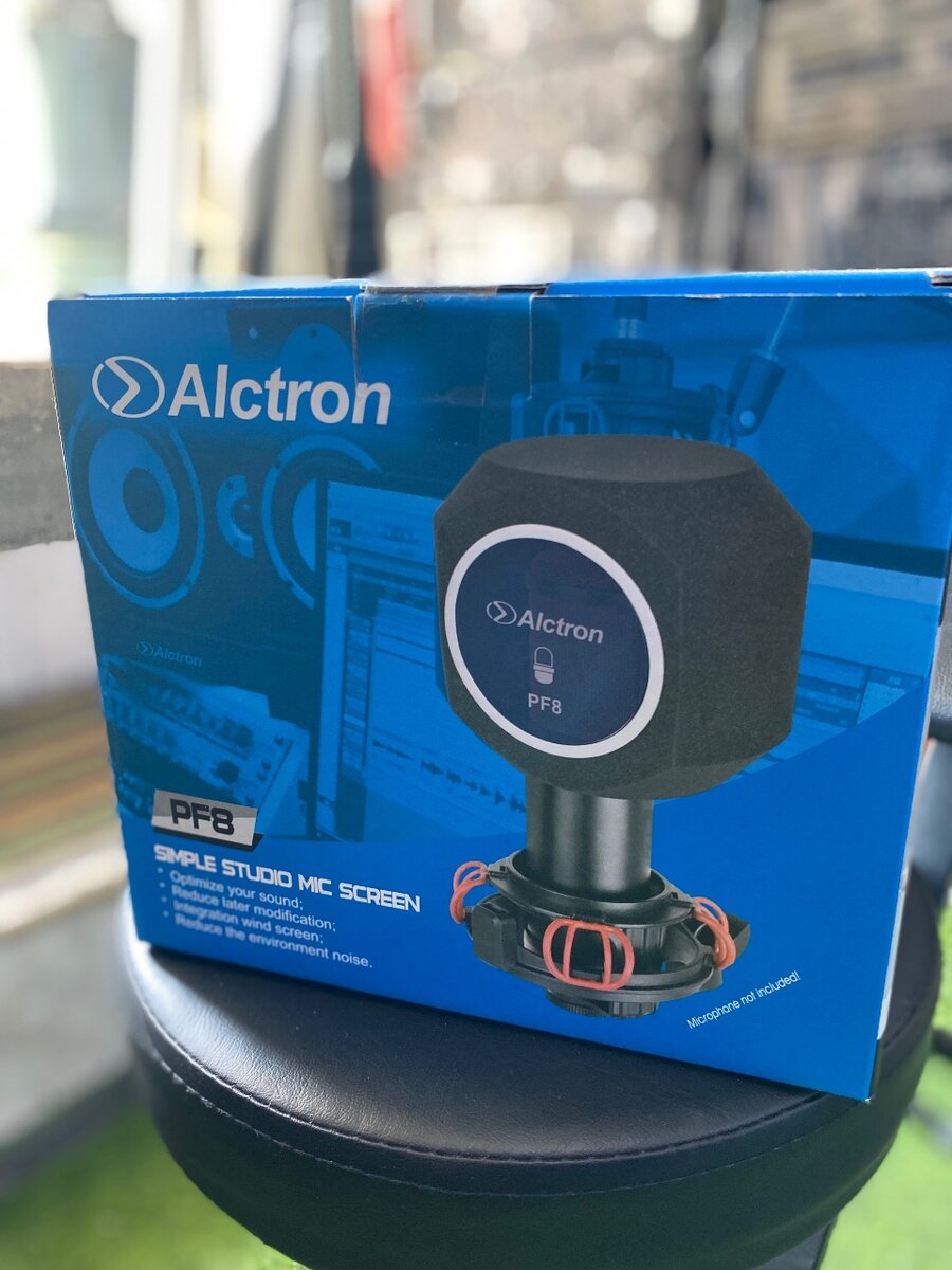 PF8 SIMPLE STUDIO MIC SCREEN