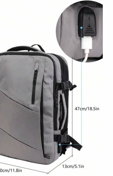 Sac à dos urbain avec port USB