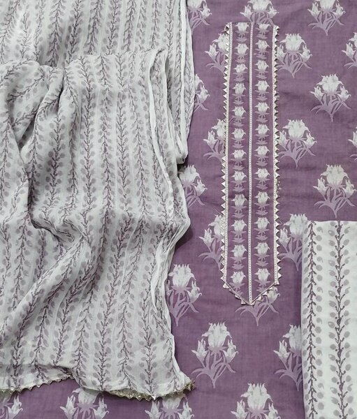 Cotton 3 Peace Suit