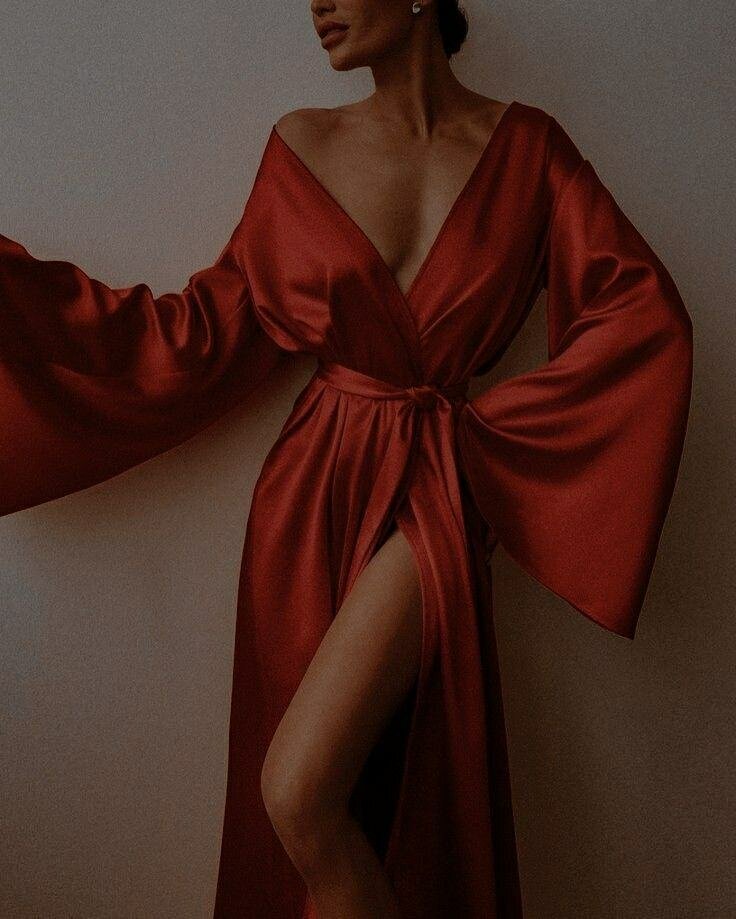 Ensemble élégant en satin