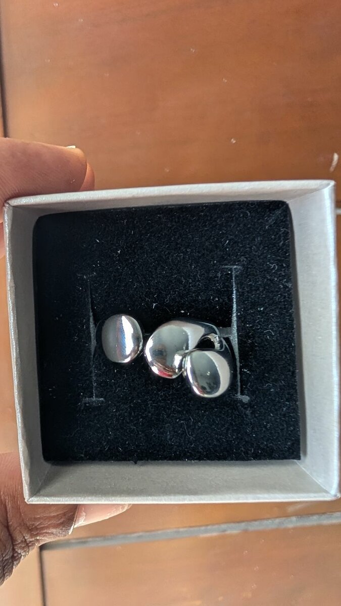 Bague Clou en Argent et Or