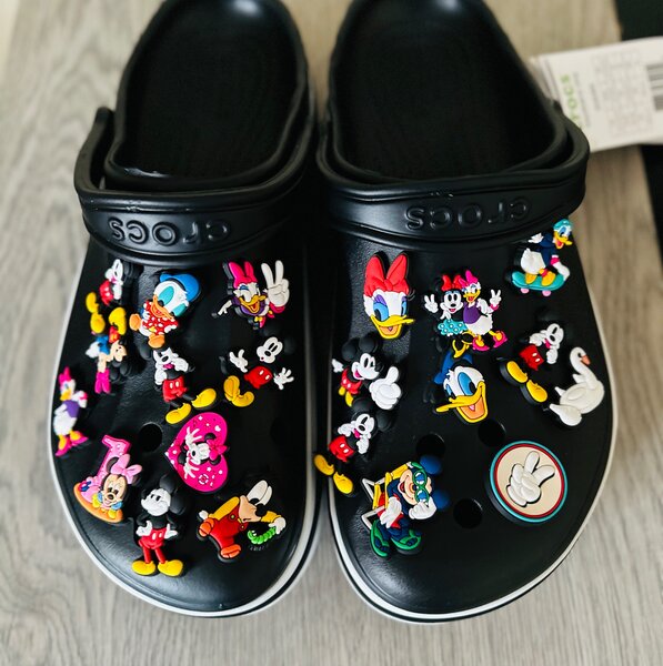 Assorted crocs Jibbitz