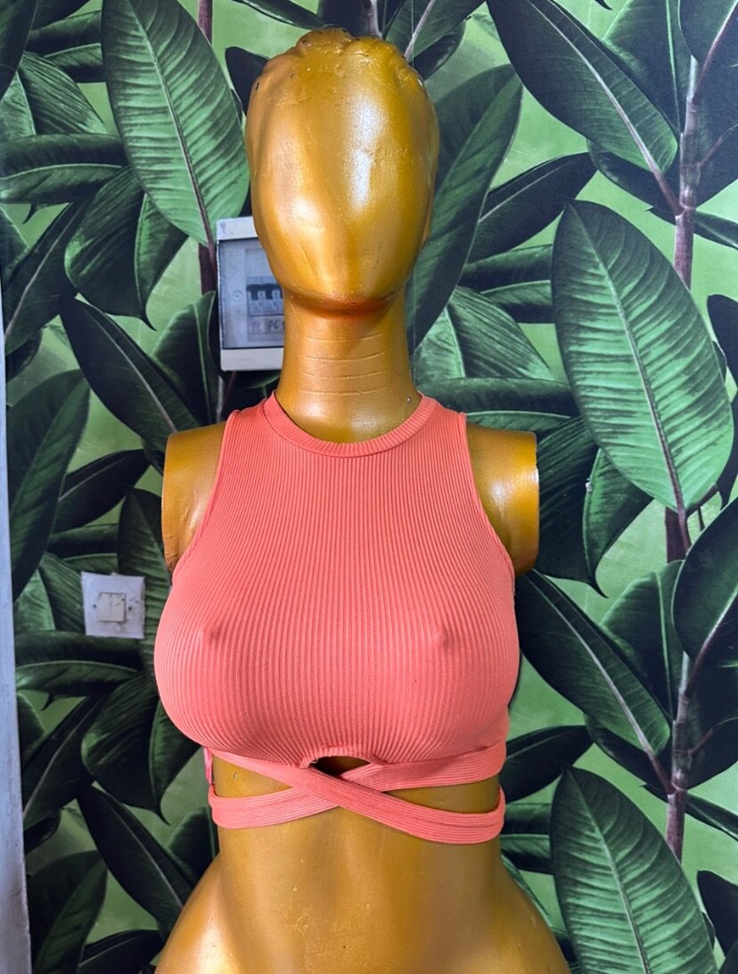 Crop Tops Trendy Femme