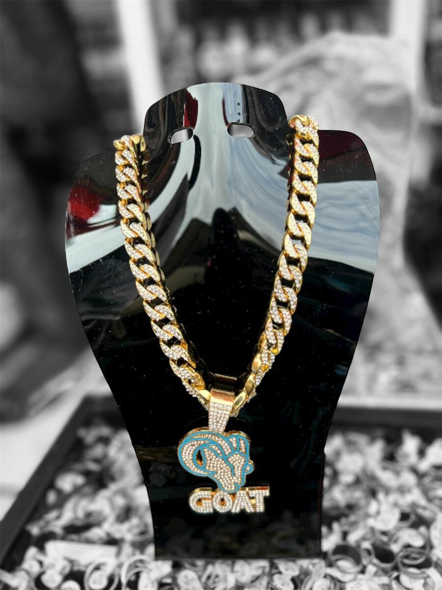Collier Gourmette "GOAT"