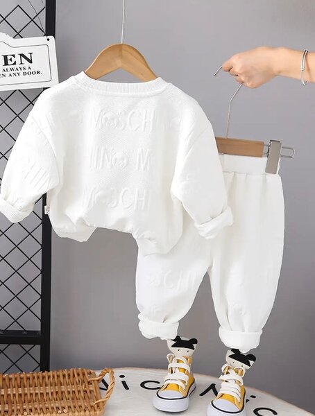 Ensemble blanc 1-2ans garçon
