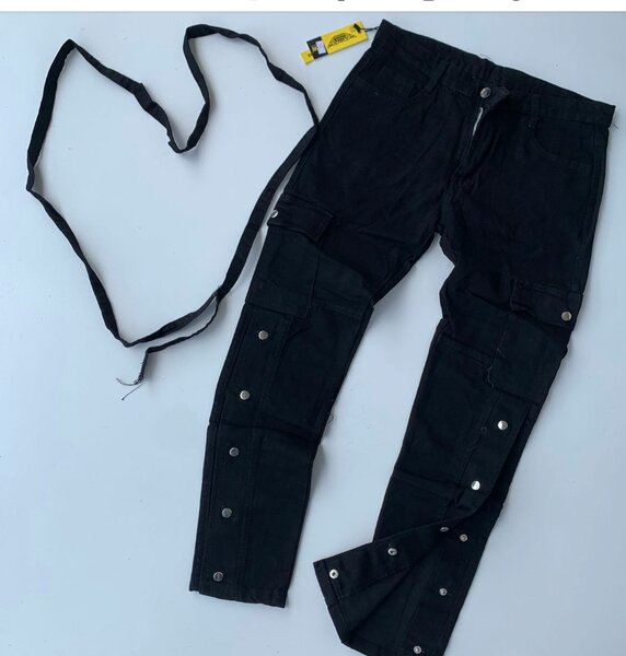 men's jeans black